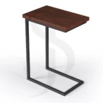 Calla C-Side Table in Walnut Brown