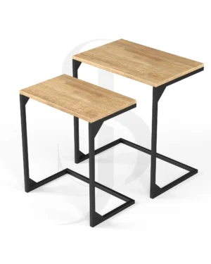 Shura Nesting C-Side Table in Natural