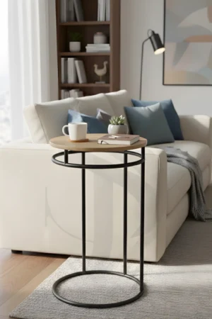 Hale End Table in Smoky