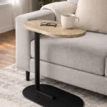 Mars C-side table in Smoky