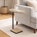 Pearl C- Side Table in Smoky