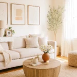 Evers Coffee Table in Sand