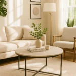 Leo Coffee Table in Sand