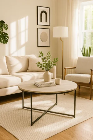 Leo Coffee Table in Sand