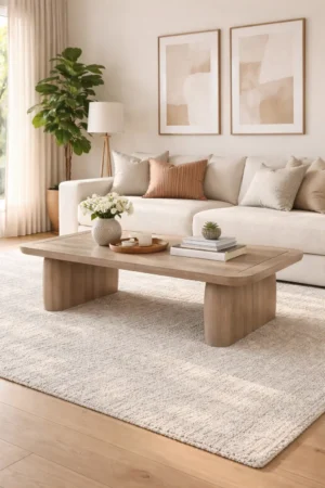 Sawyar Coffee Table in Sand