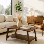Tasha Coffee Table in Walnut Brown